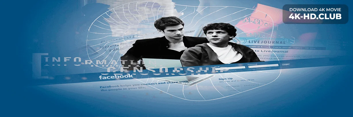 The Social Network 4K 2010 big poster