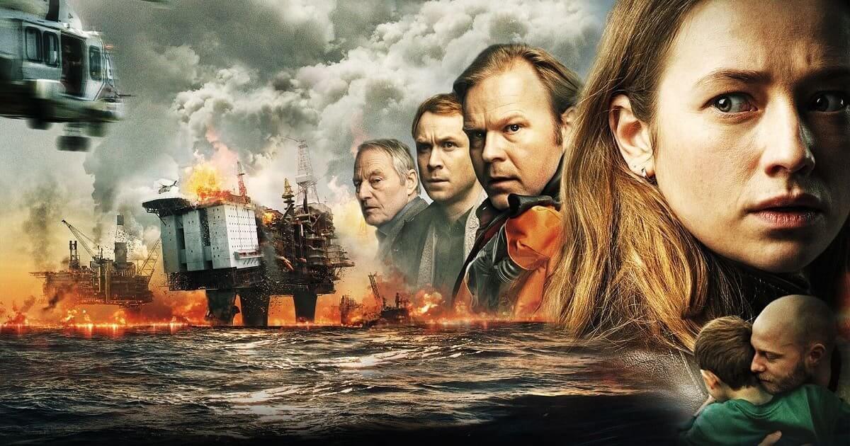 The Burning Sea 4K 2021 NORWEGIAN big poster