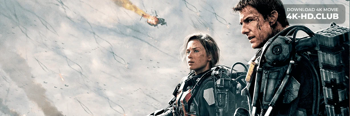 Edge of Tomorrow 4K 2014 big poster