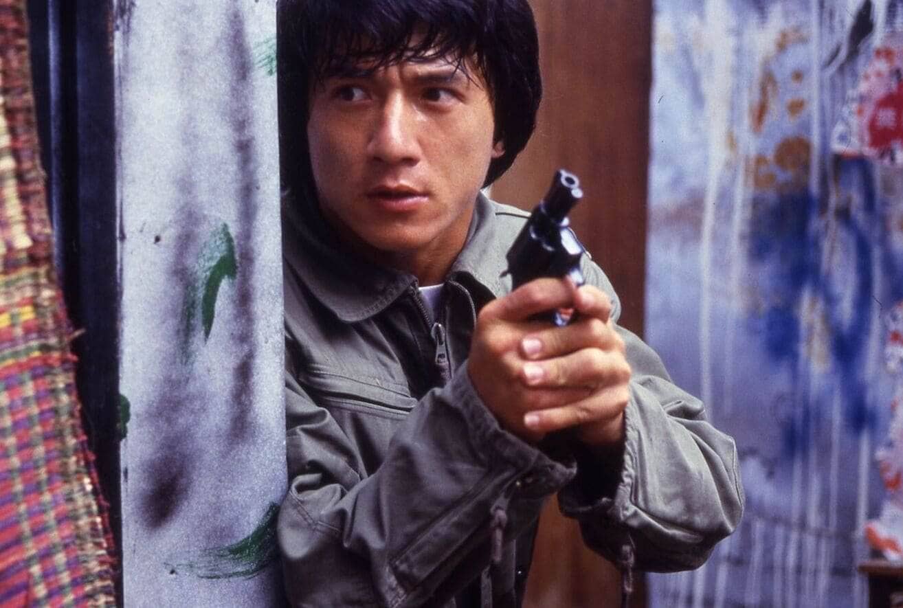 Police Story 4K 1985 CHINESE big poster