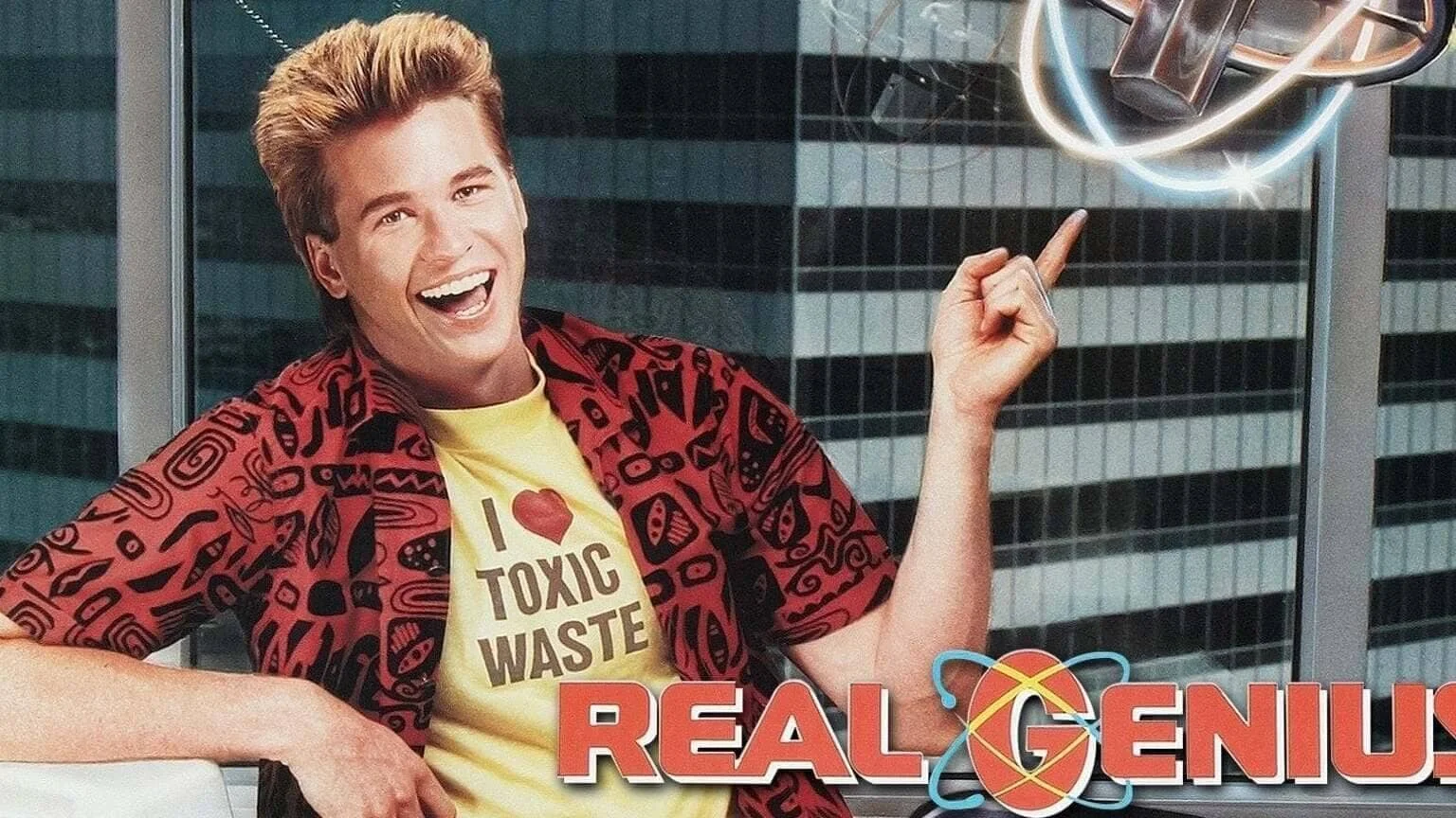 Real Genius 4K 1985 big poster