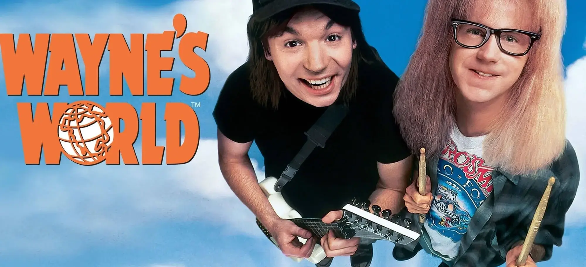 Wayne's World 4K 1992 big poster