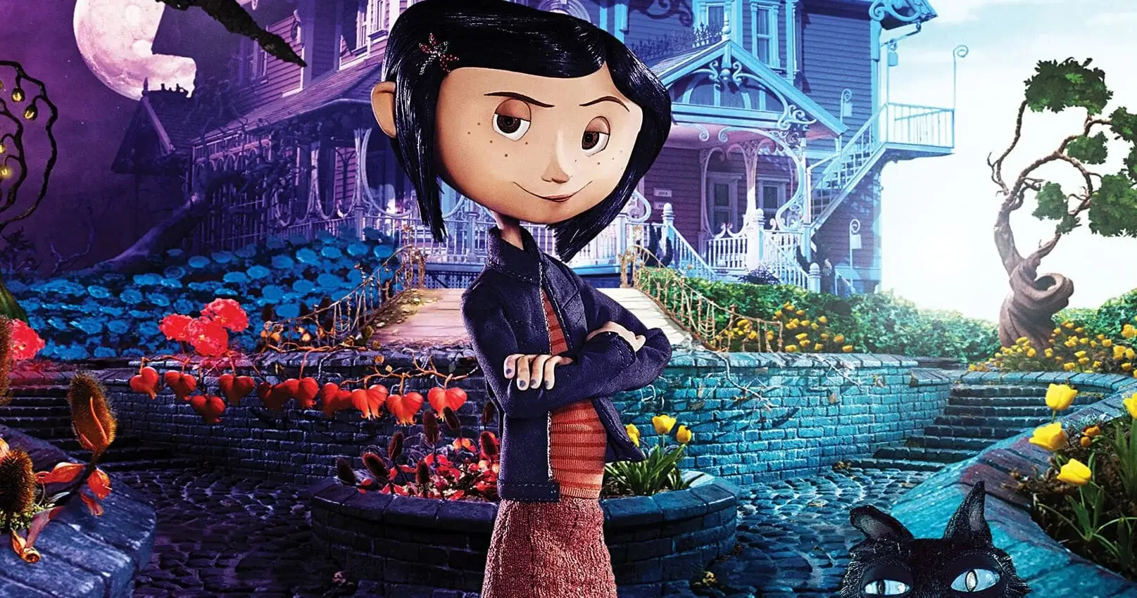 Coraline 4K 2009 big poster