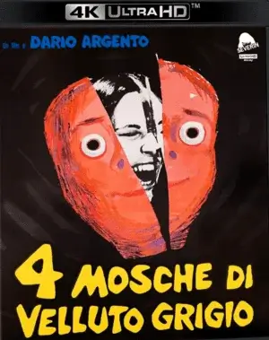 Four Flies On Grey Velvet 4K 1971 ITALIAN