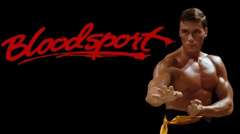 Bloodsport 4K 1988 big poster