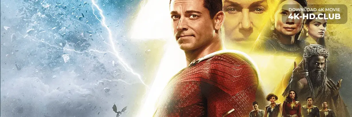 Shazam! Fury of the Gods 4K 2023 big poster