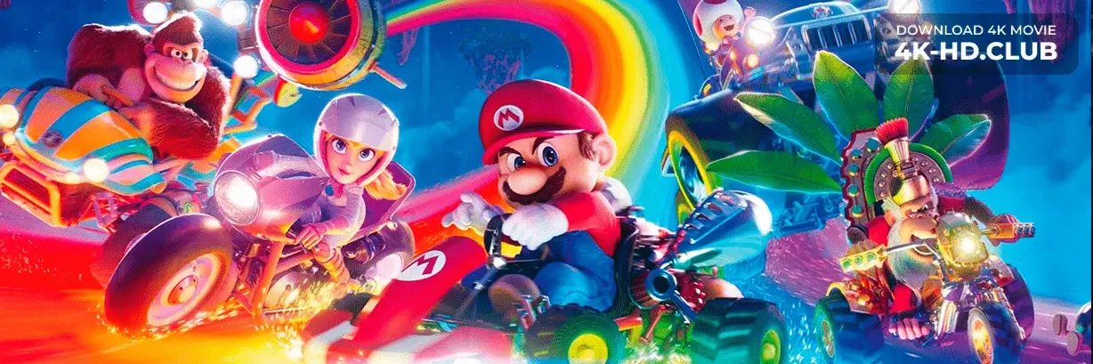 The Super Mario Bros. Movie 4K 2023 big poster