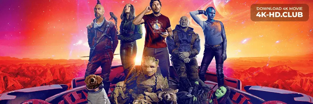 Guardians of the Galaxy Vol. 3 4K 2023 IMAX big poster
