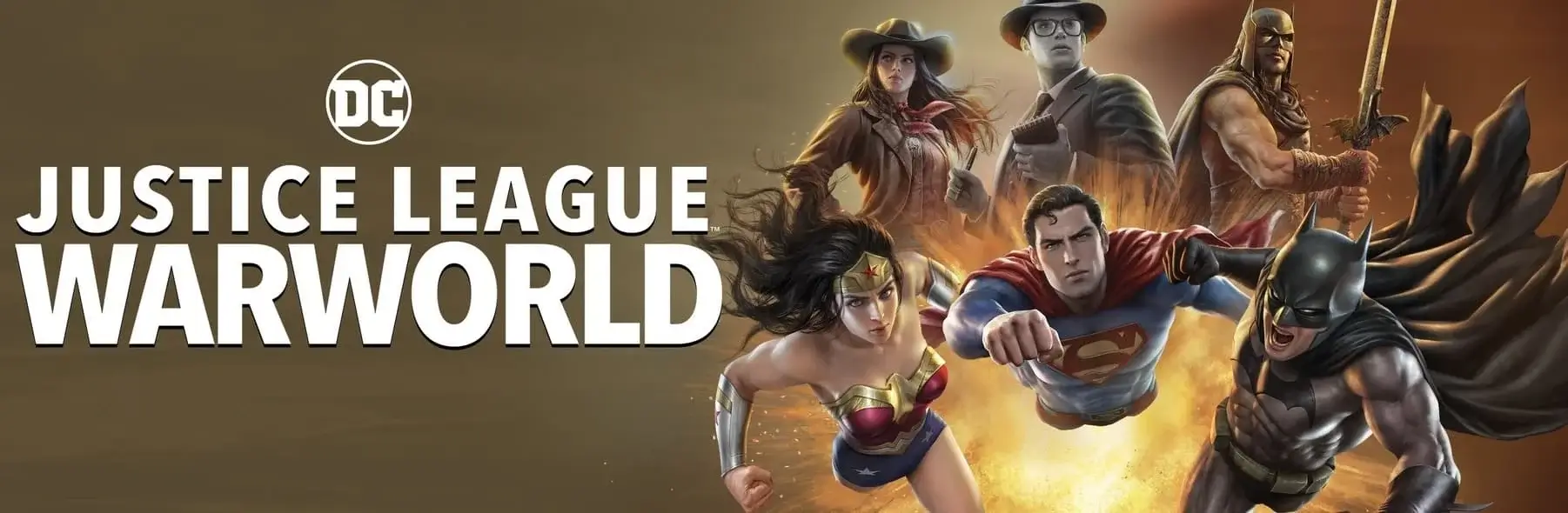 Justice League: Warworld 4K 2023 big poster