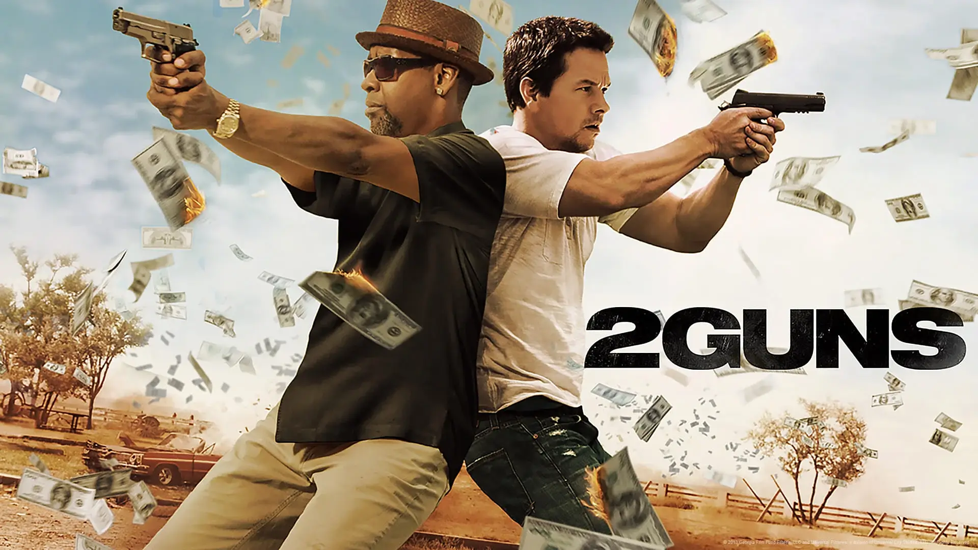 2 Guns 4K 2013 big poster