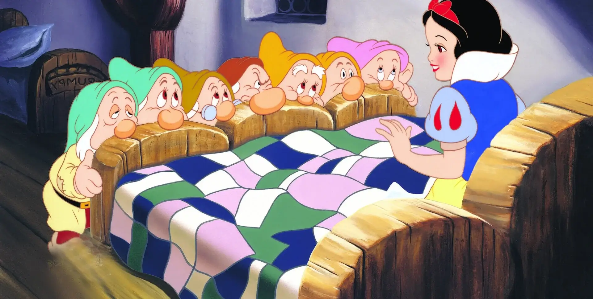 Snow White and the Seven Dwarfs 4K 1937 big poster