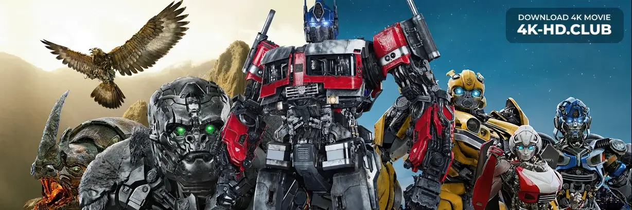 Transformers: Rise of the Beasts 4K 2023 big poster