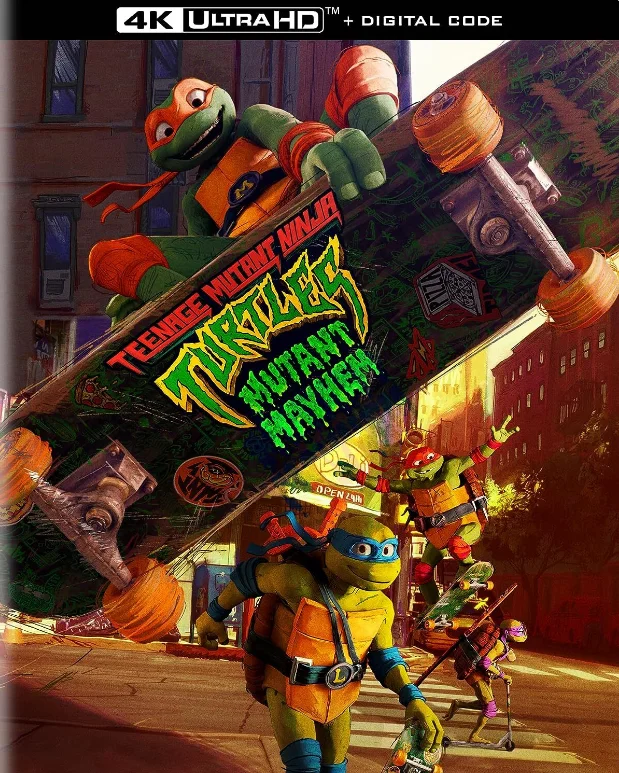 Teenage Mutant Ninja Turtles: Mutant Mayhem 4K 2023