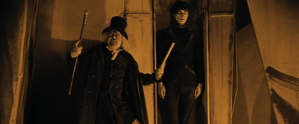 The Cabinet Of Dr. Caligari 4K 1920 GERMAN big poster