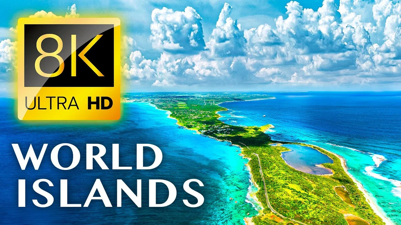 ISLANDS SCAPES: Unveiling the World's Most Enchanting Islands 8K TV   8K ULTRA HD