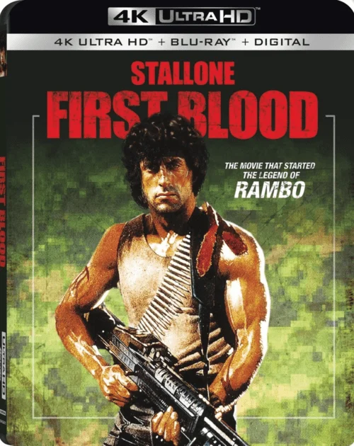 Movie Poster: Rambo First Blood 4K 1982