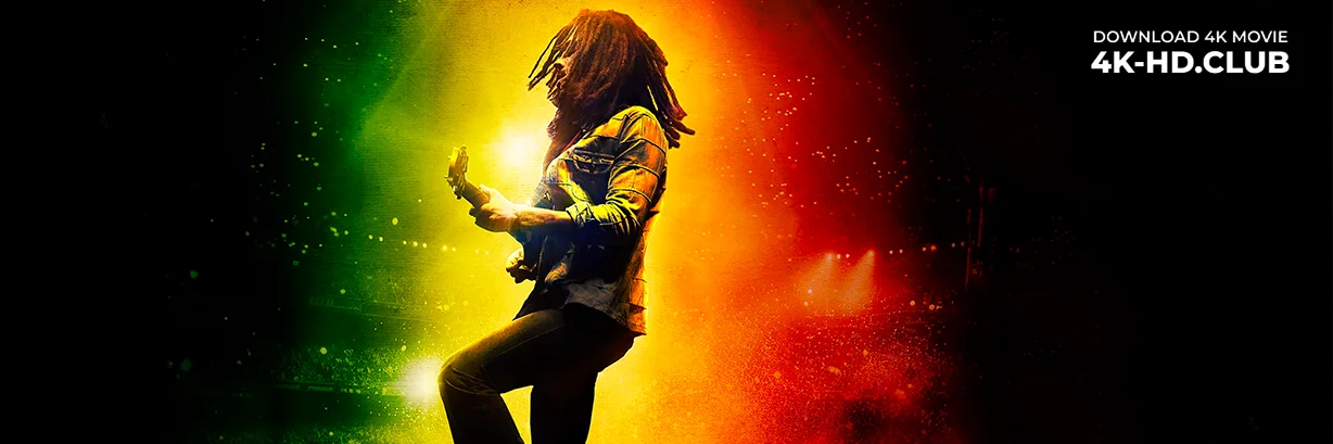 Bob Marley: One Love 4K 2024 big poster