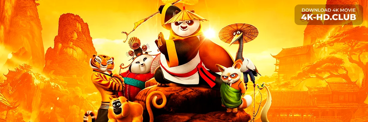 Kung Fu Panda 4 4K 2024 big poster
