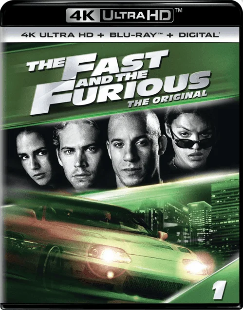 Movie Poster: The Fast and the Furious 4K 2001