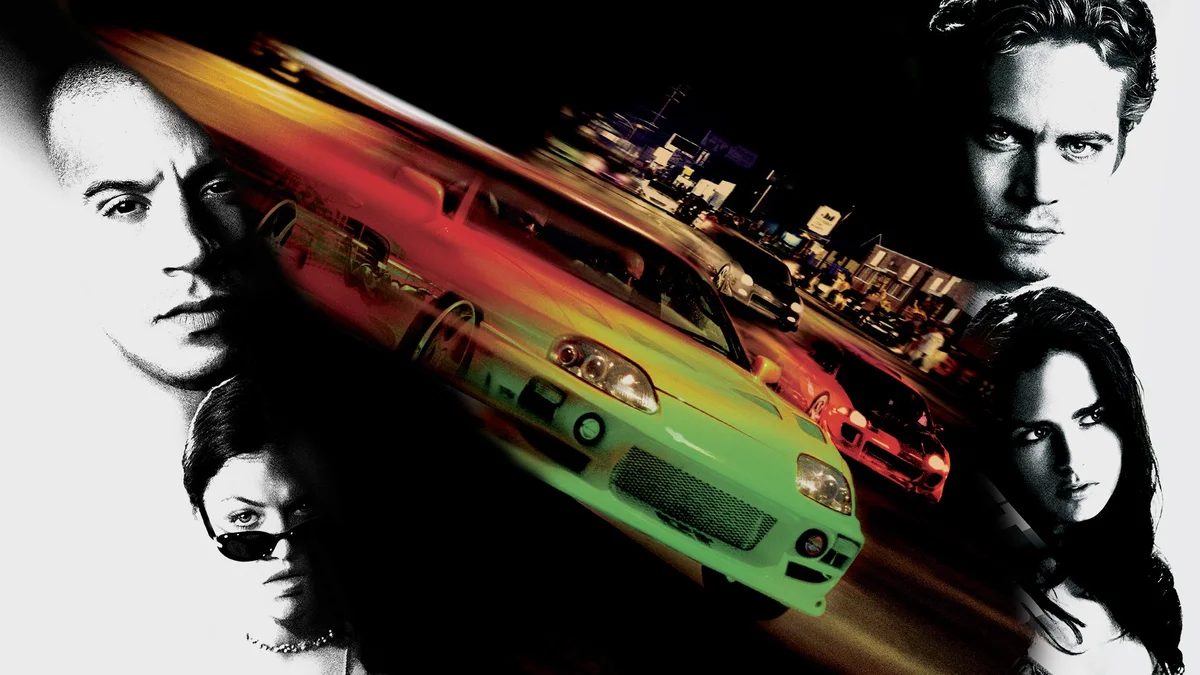 Movie Big Poster: The Fast and the Furious 4K 2001