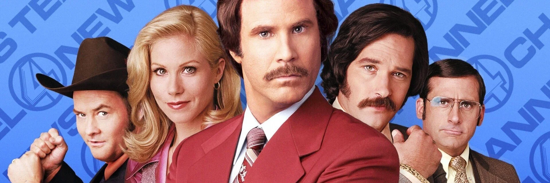 Anchorman: The Legend of Ron Burgundy 4K 2004 big poster