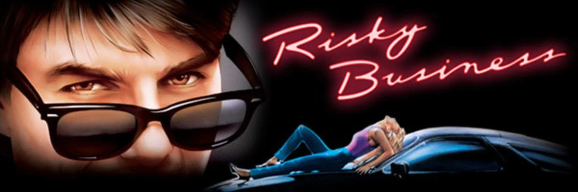 Risky Business 4K 1983 big poster