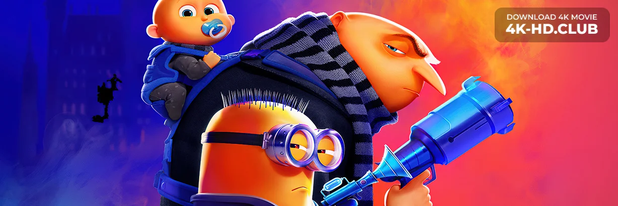 Despicable Me 4 4K 2024 big poster