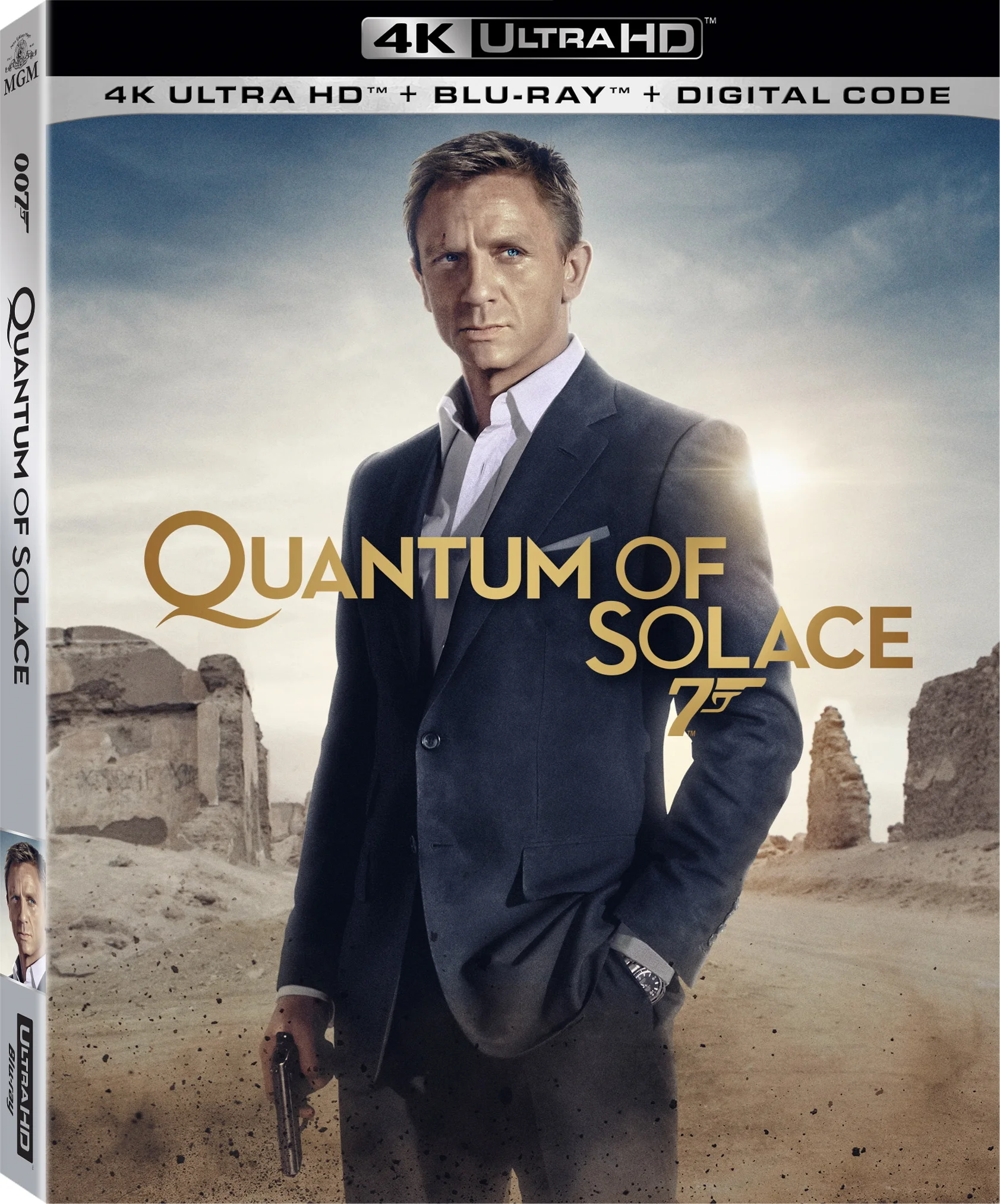 Movie Poster: Quantum of Solace 4K 2008