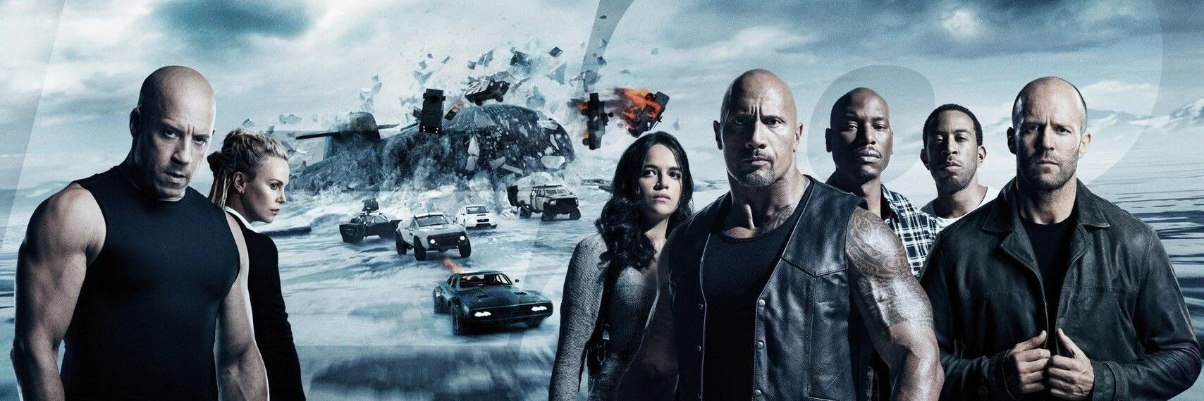 Movie Big Poster: The Fate of the Furious 4K 2017