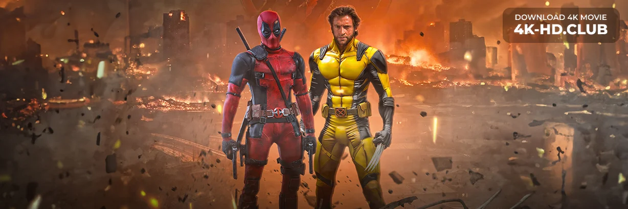 Deadpool & Wolverine 4K 2024 big poster