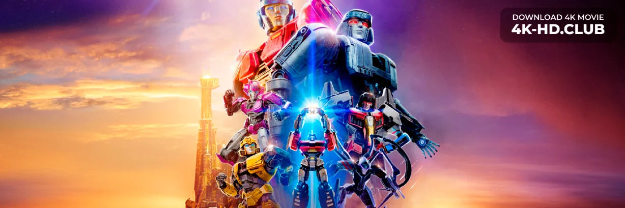 Transformers One 4K 2024 big poster