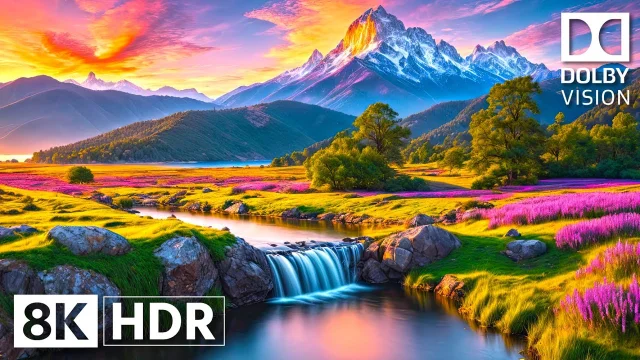 Most Beautiful Places in 8K HDR 60fps Dolby Vision