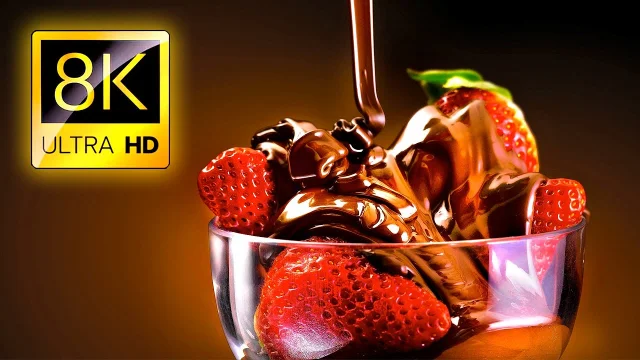 SO SATISFYING DESSERTS 8K ULTRA HD  • So Yummy And Delicious Dessert with Relaxing Music 8K TV