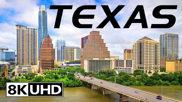 Texas 8K Video Ultra HD 120 FPS in Drone