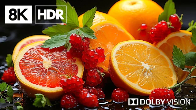 The Nutritious Fruit By 8K HDR   Dolby Vision™