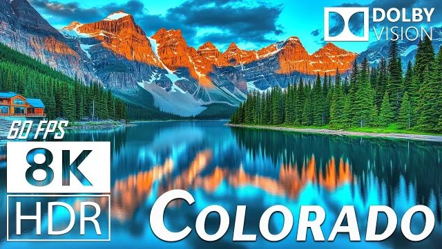 8K HDR 60FPS DOLBY VISION COLORADO – Dance of Mountains and Serenity