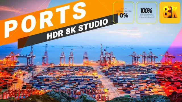 8k video PORTS hdr 60 fps videos