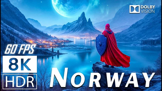 EXPLORE NORWAY   8K HDR DOLBY VISION – The Jewel of Scandinavia (60 FPS)