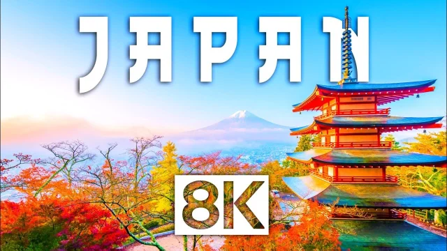 Japan in 8K ULTRA HD - Land of The Rising Sun (60 FPS)