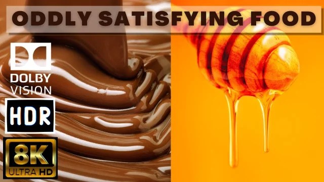 Most Oddly Satisfying food Video With Relaxing & Calm Music for Stress Relief