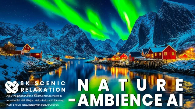 NATURE AMBIENCE AI 8K VIDEO ULTRA HD (60 FPS) - So Real You'll Forget You're Inside