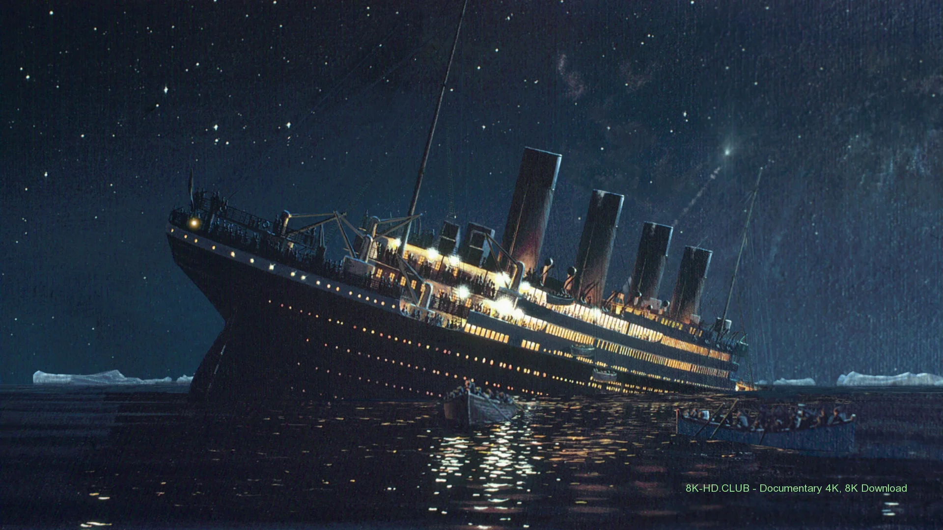 Titanic: 100 Years in 3D 2012 big poster