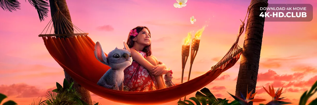 Lilo & Stitch 4K 2025 big poster
