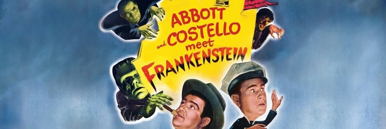 Abbott and Costello Meet Frankenstein 4K 1948 big poster