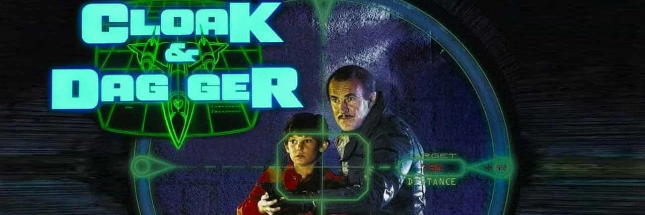 Cloak & Dagger 4K 1984 big poster