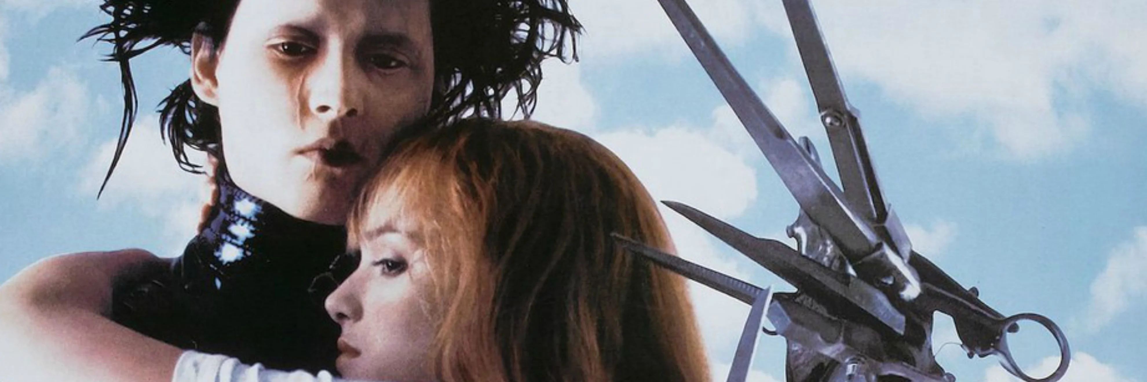 Edward Scissorhands 4K 1990 big poster