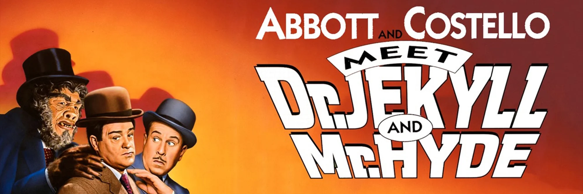 Abbott and Costello Meet Dr. Jekyll and Mr. Hyde 4K 1953 big poster