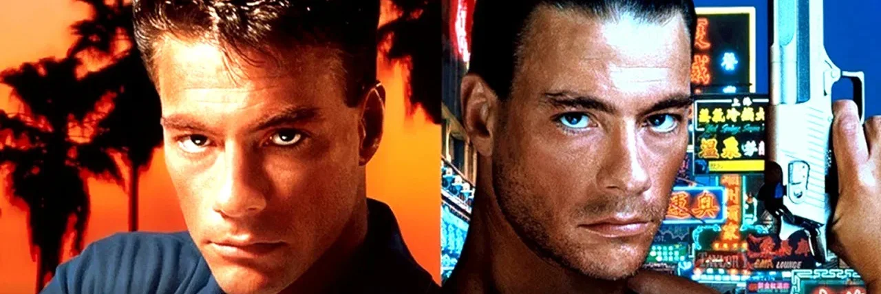 Double Impact 4K 1991 big poster