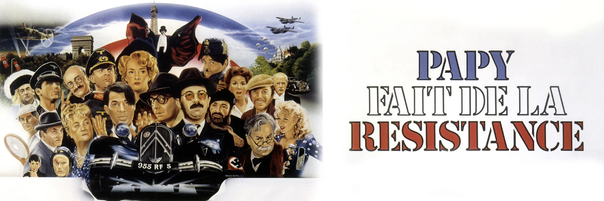 Movie Big Poster: Gramps Is in the Resistance 4K 1983