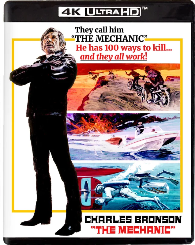Movie Poster: The Mechanic 4K 1972
